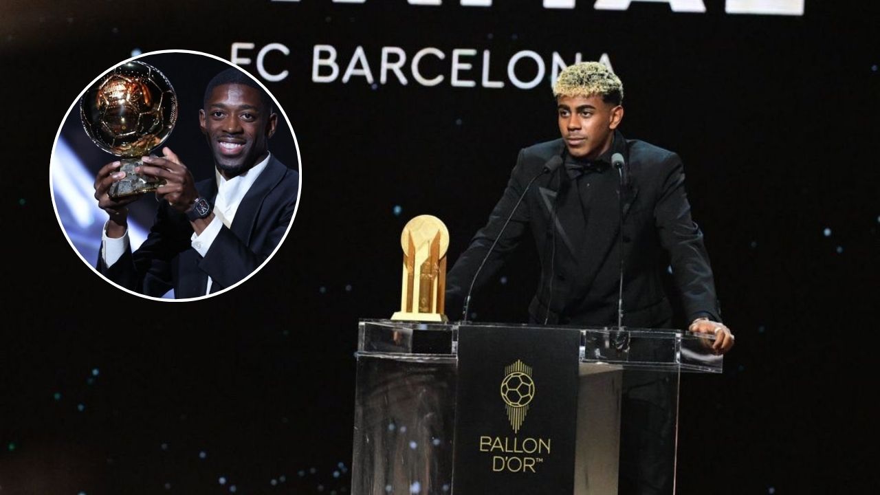 El mensaje de Lamine Yamal tras perder el Balón de Oro ante Dembélé