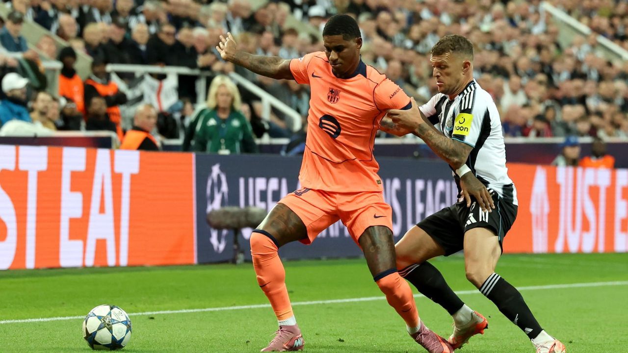 Barcelona le gana al Newcastle en su debut en Champions League