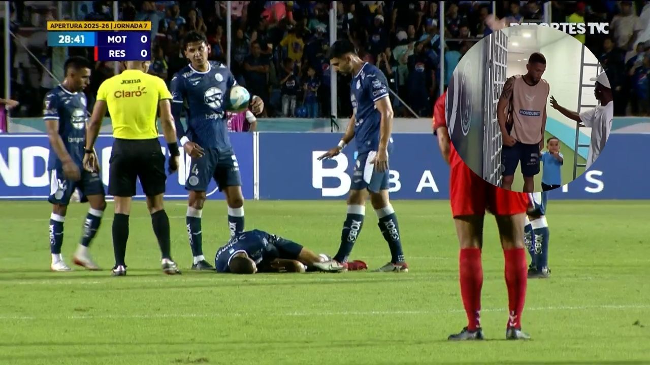 Motagua revela cómo regresó Oscar Padilla Discua del hospital tras lesión ante Real España