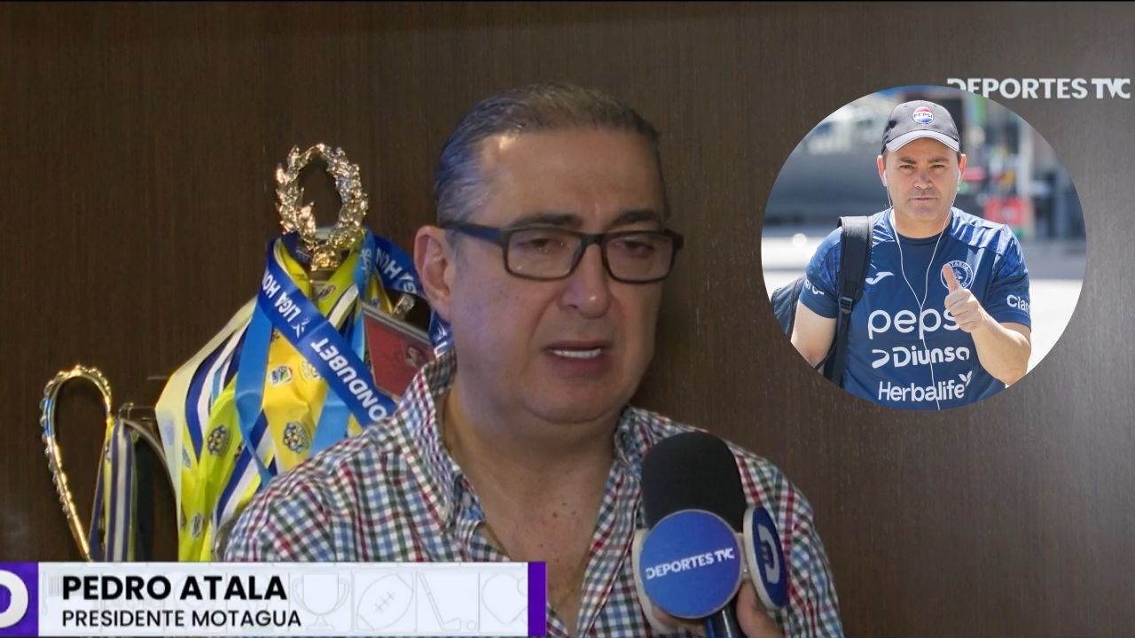 Pedro Atala señala los objetivos que tiene Motagua con Javier López