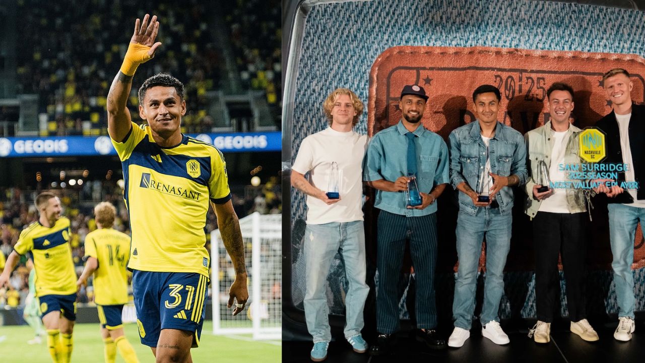 Andy Najar recibe prestigioso premio en el Nashville tras su gran temporada