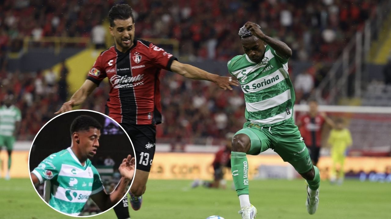 Choco Lozano queda sin minutos con Santos Laguna en su regreso tras la fecha FIFA