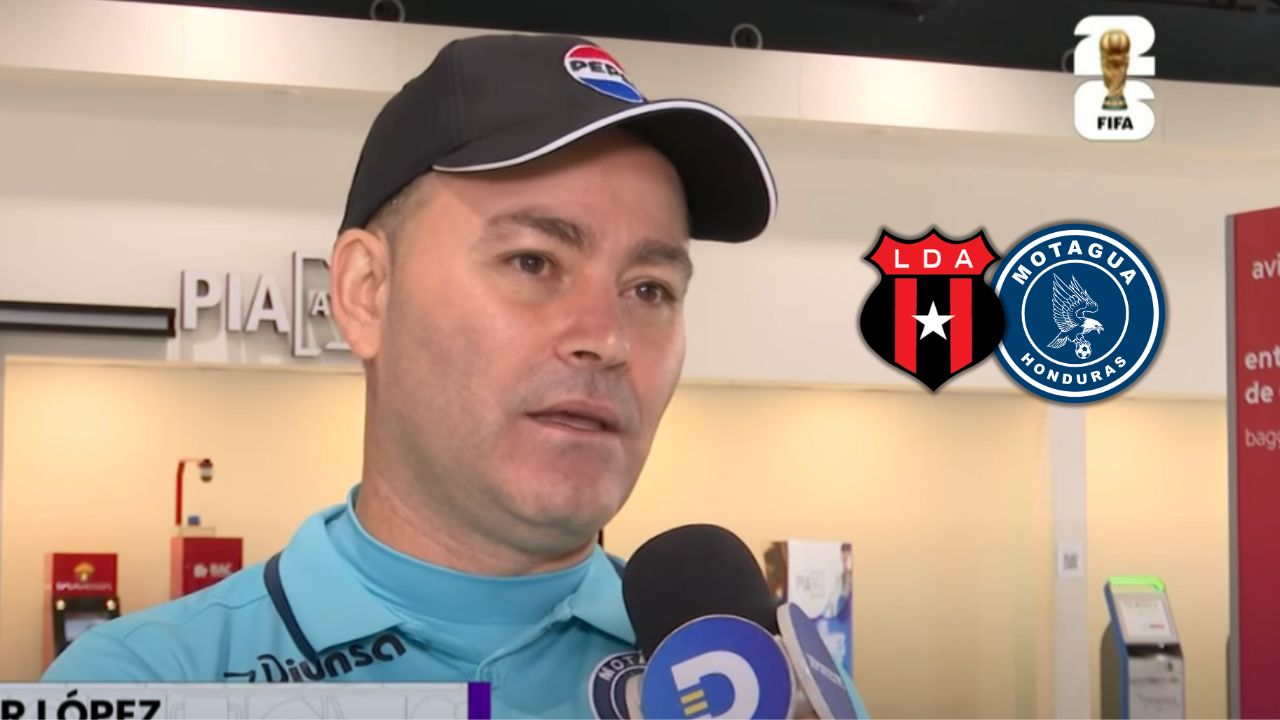 Javier López anuncia las bajas Motagua para el partido vs Alajuelense