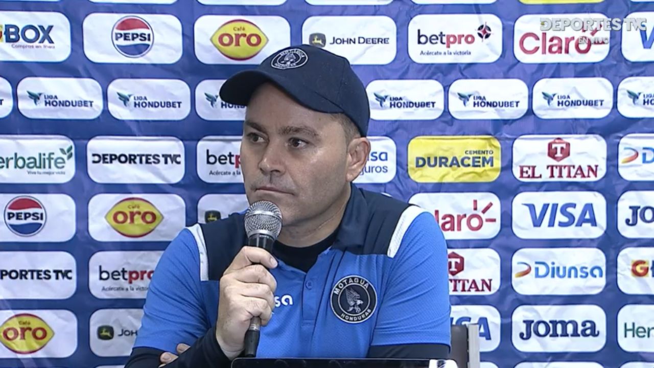 Javier López termina molesto y detalla por qué Motagua no venció a Juticalpa