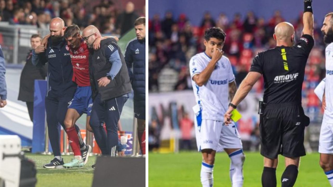 Luis Palma sale a pedir disculpas tras su expulsión y lesionar a un rival en Polonia