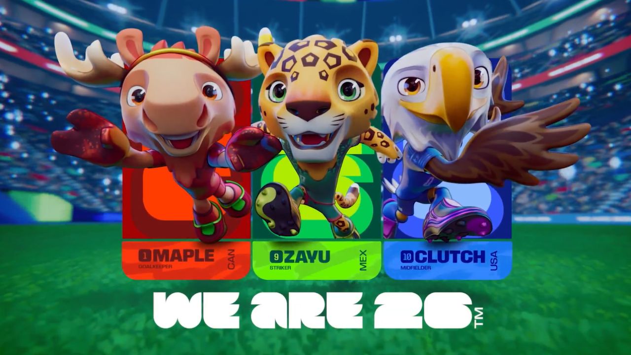 FIFA anuncia las mascotas oficiales del Mundial United 2026