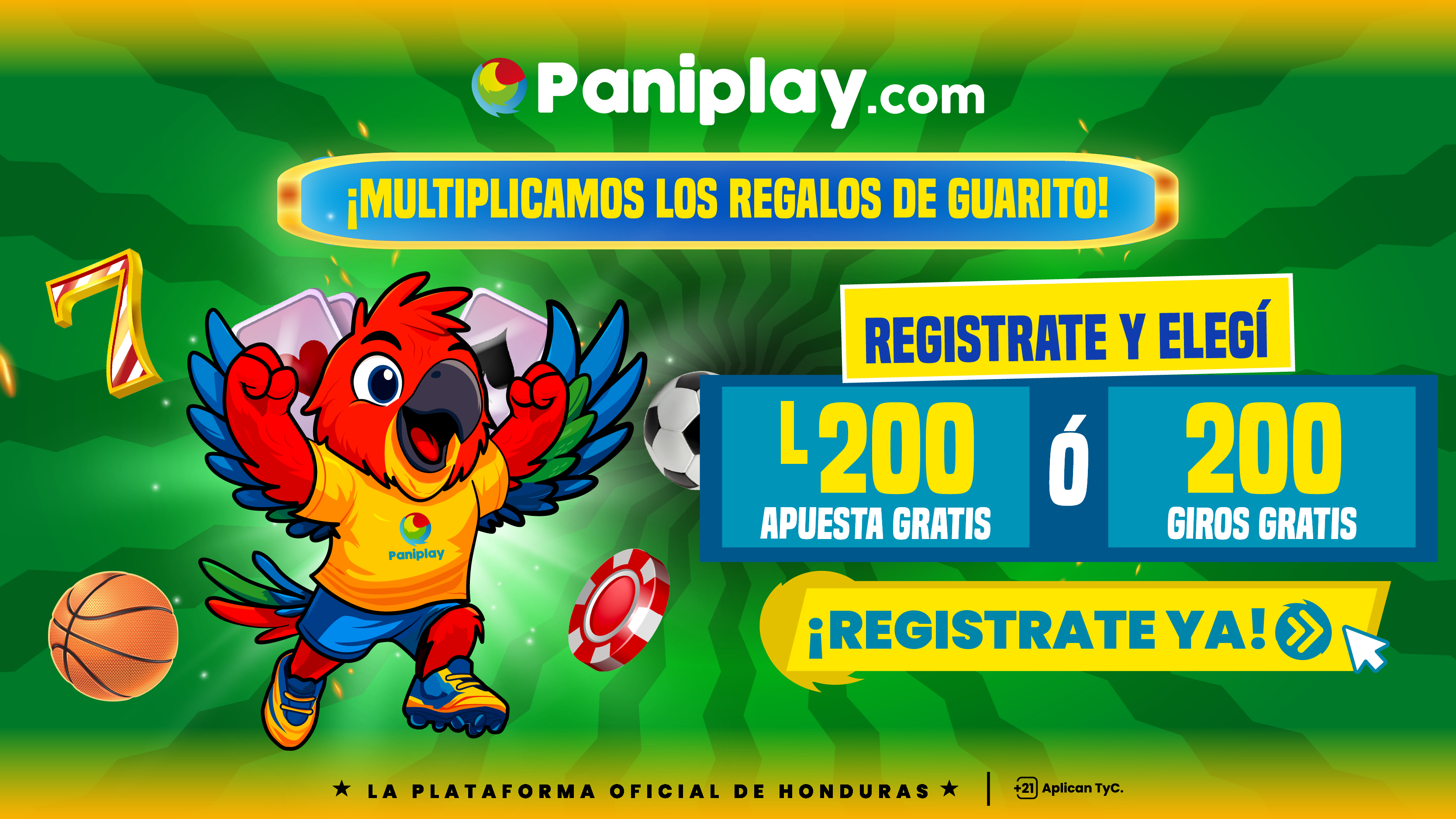 Nuevo regalo de registro y bono de bienvenida te trae Paniplay