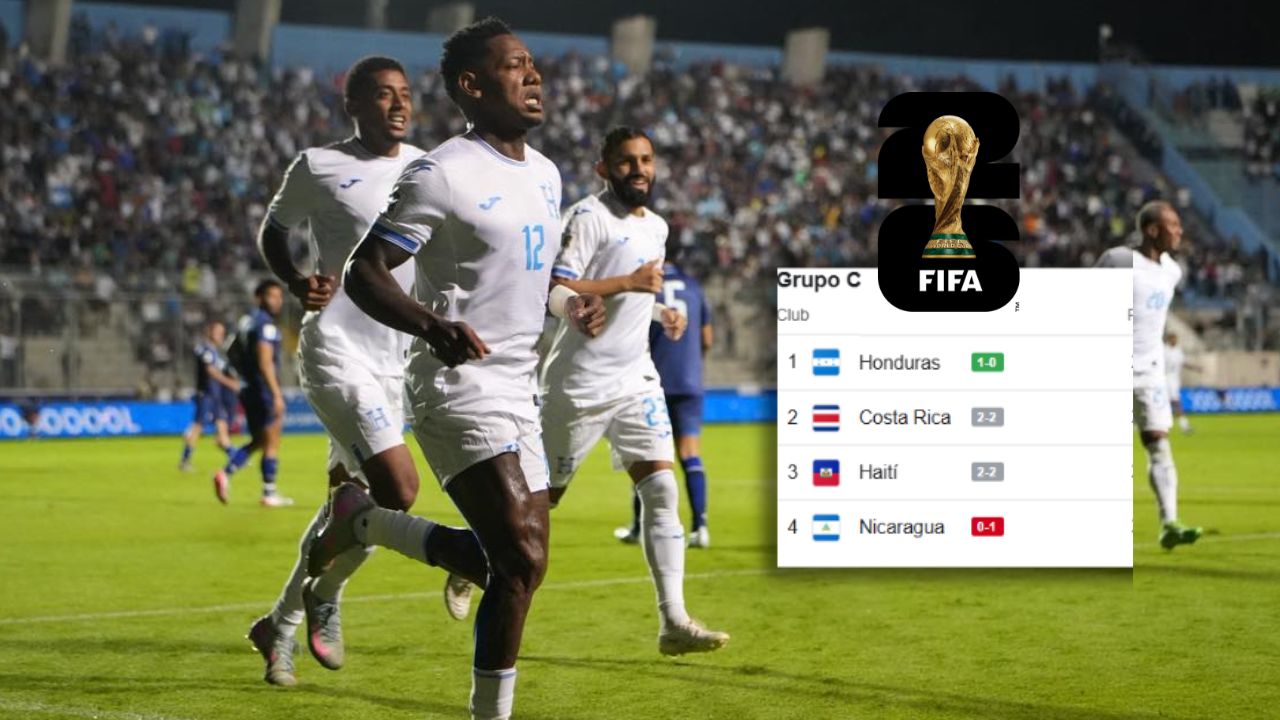 Eliminatoria Concacaf: Así está la tabla de posiciones del grupo de la Selección de Honduras