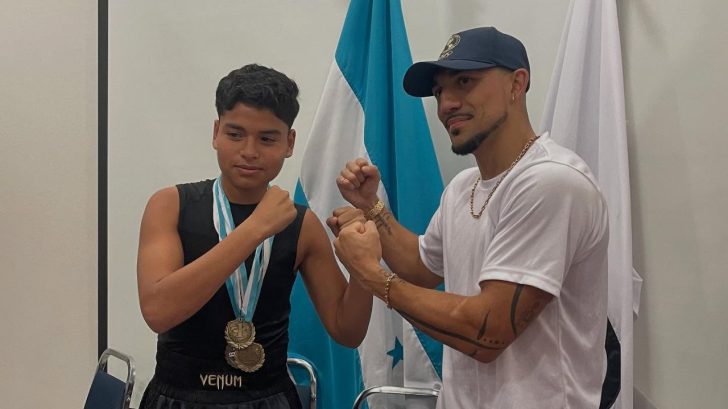 Teófimo López confirma tremenda noticia en su visita a Honduras