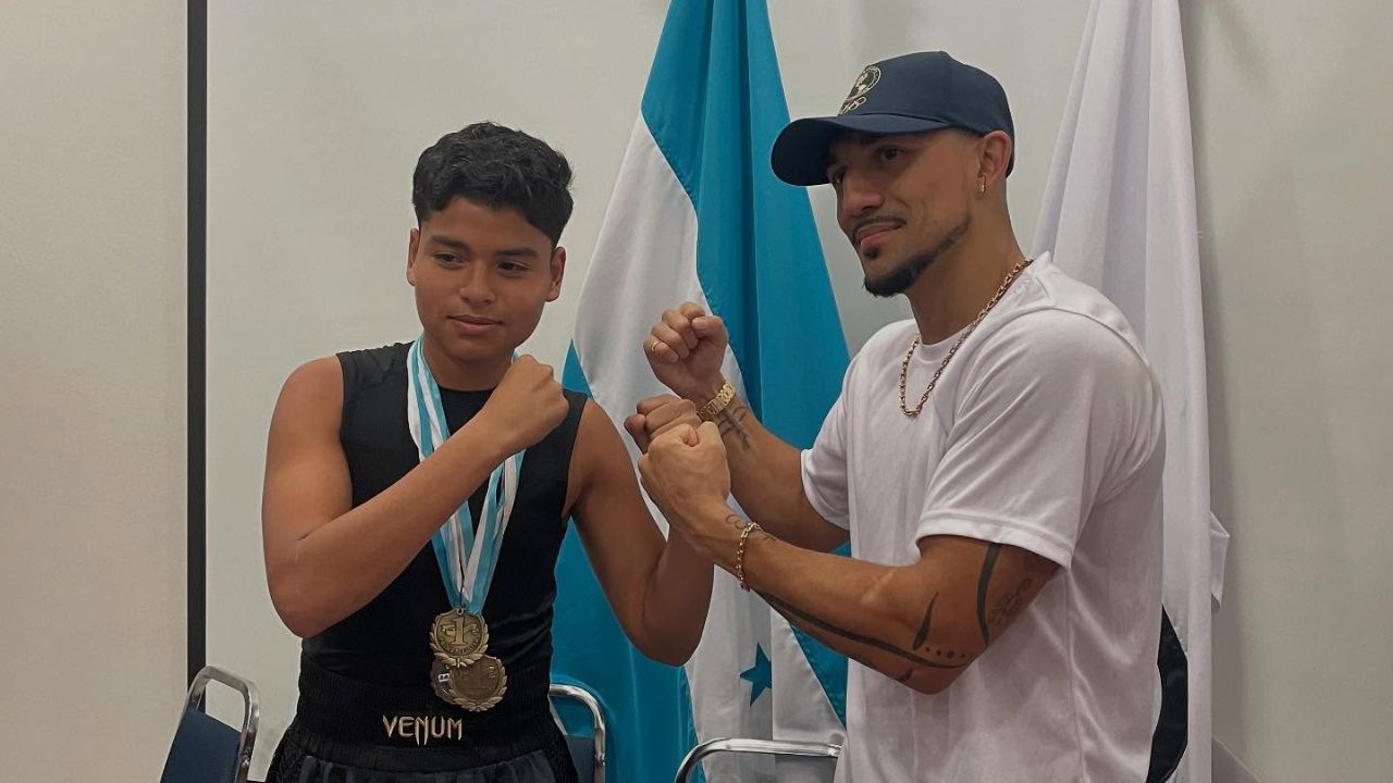 Teófimo López confirma tremenda noticia en su visita a Honduras