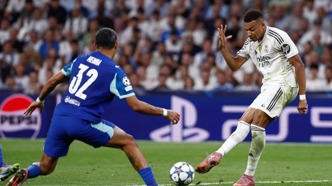 Real Madrid le remontó al Marsella en su debut en la Champions League