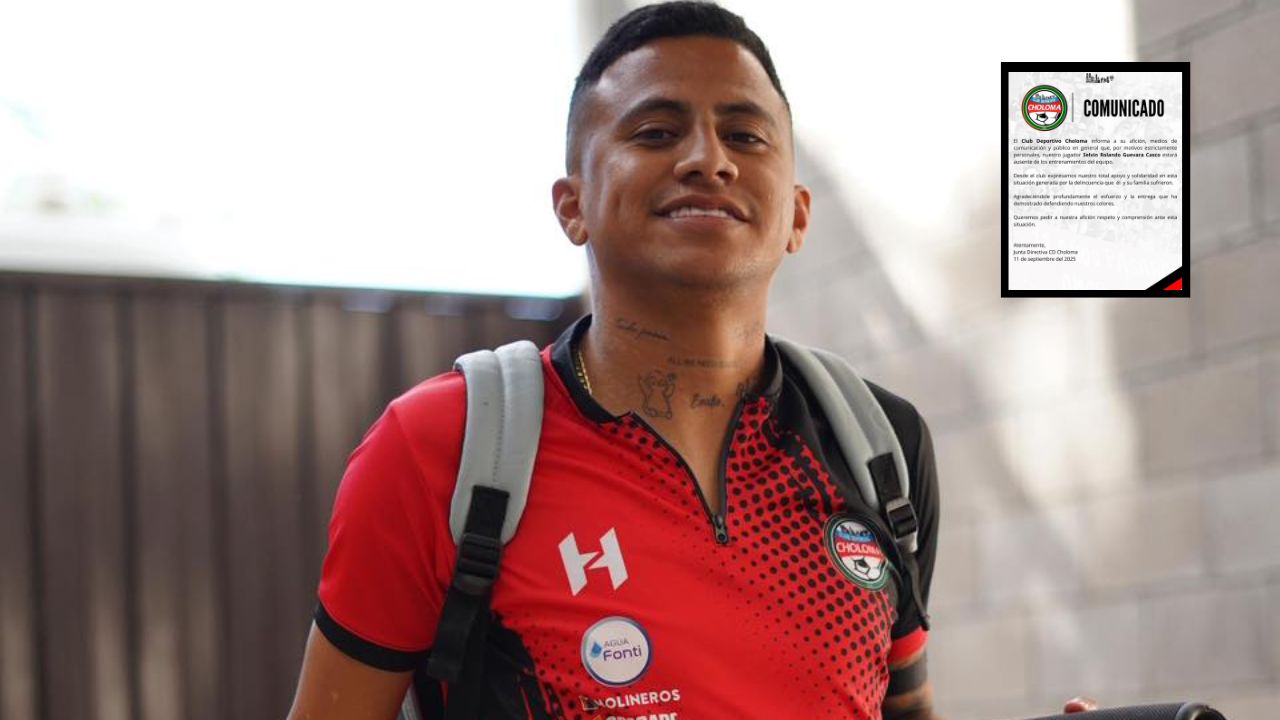 Selvin Guevara se ausenta de los entrenamientos del Choloma FC