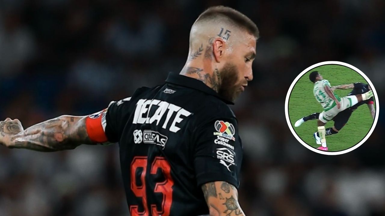 Sergio Ramos reacciona tras partido donde provocó la expulsión del Choco Lozano