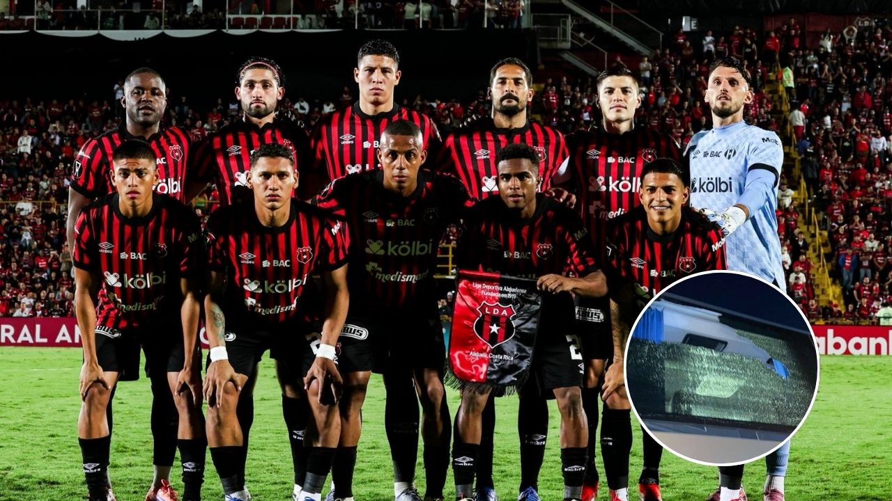 El posible castigo de Alajuelense por agresión a bus del Olimpia