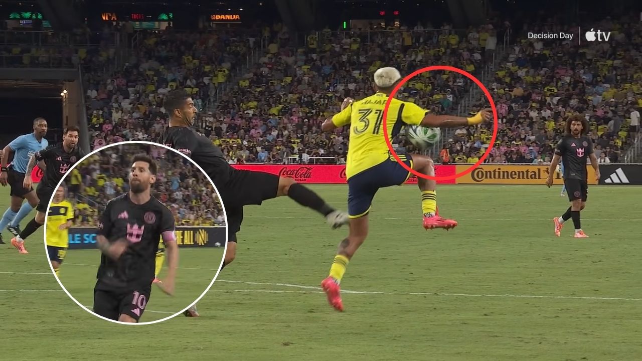 Andy Najar provoca penal en contra de Nashville en duelo ante Inter Miami