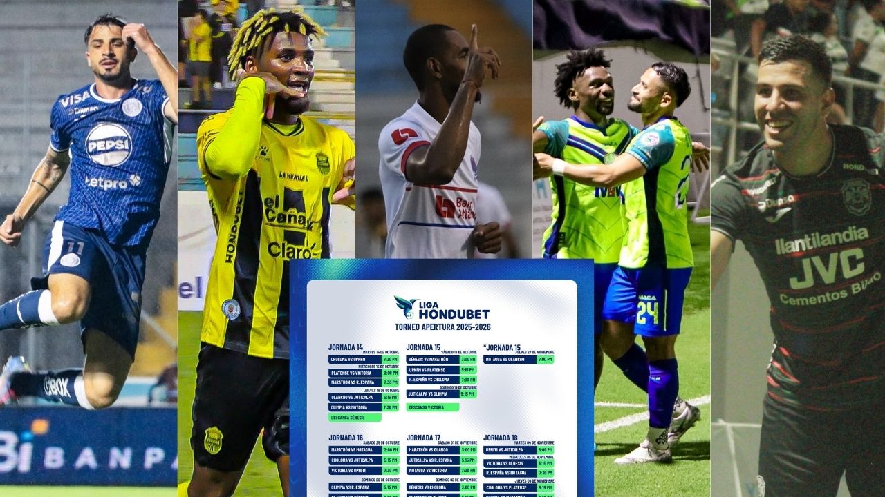 Liga Nacional: Se confirman las próximas cinco jornadas del Torneo Apertura 2025-2026