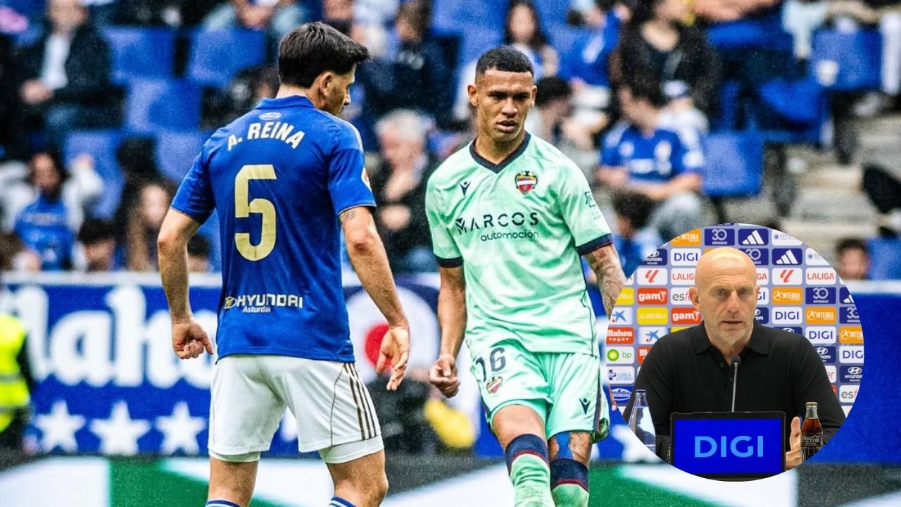 Técnico del Levante destaca cualidad de Kervin Arriaga en duelo ante Real Oviedo