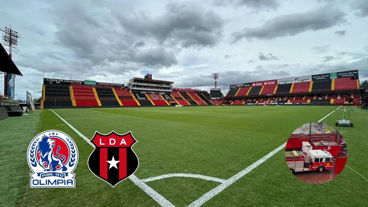 Estadio Alejandro Morera Soto sufre percance a pocas horas del Alajuela vs Olimpia
