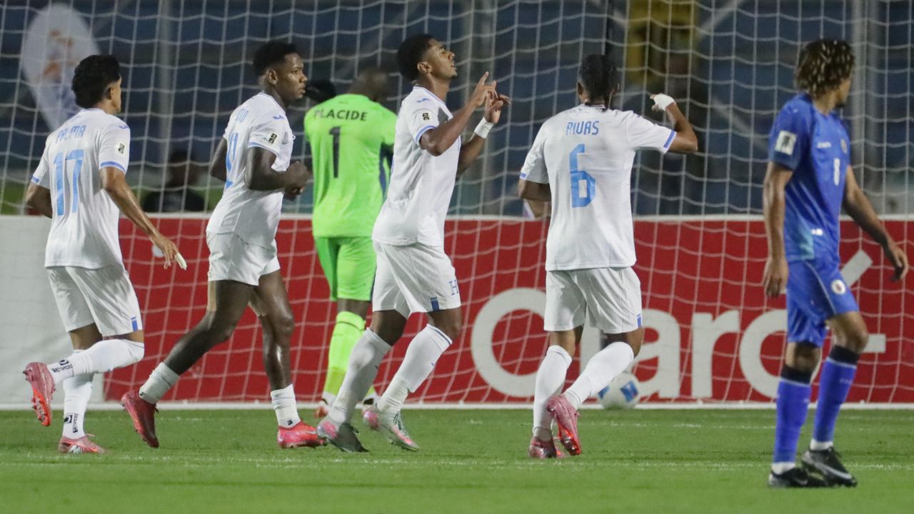 Honduras goleó a Haití en su último partido eliminatorio como local