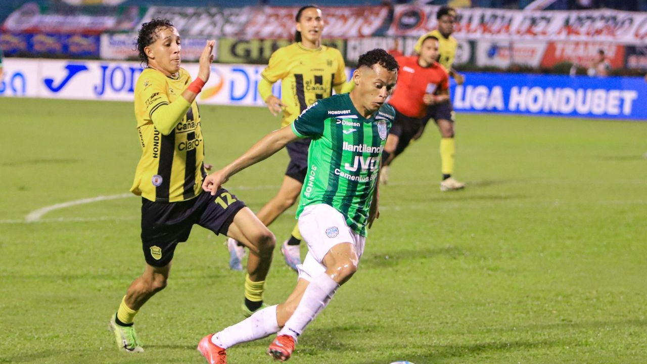 Marathón y Real España se reparten puntos en el estadio Olímpico