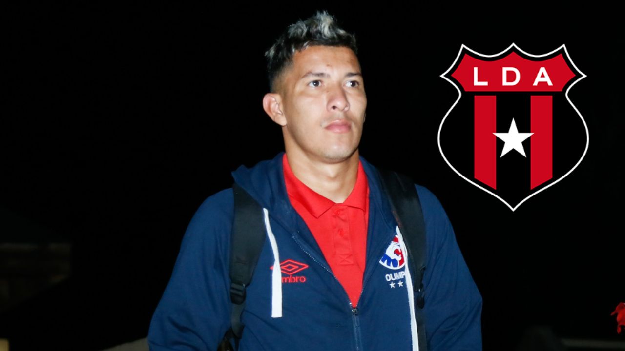 Kevin López reacciona tras fallar penal en eliminación de Olimpia ante Alajuelense