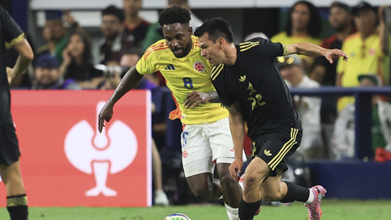 Colombia humilla a México en amistoso disputado en Estados Unidos