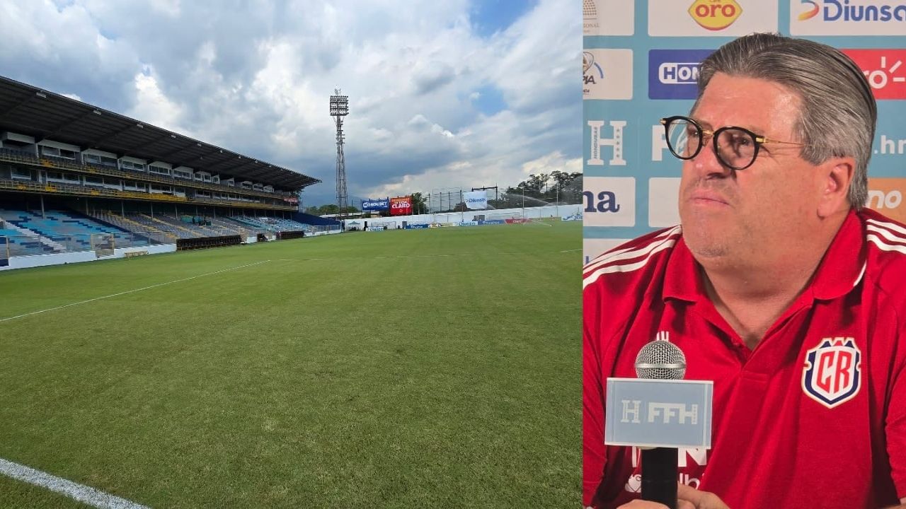 Esto hizo Miguel Herrera en el estadio Morazán previo al duelo ante Honduras