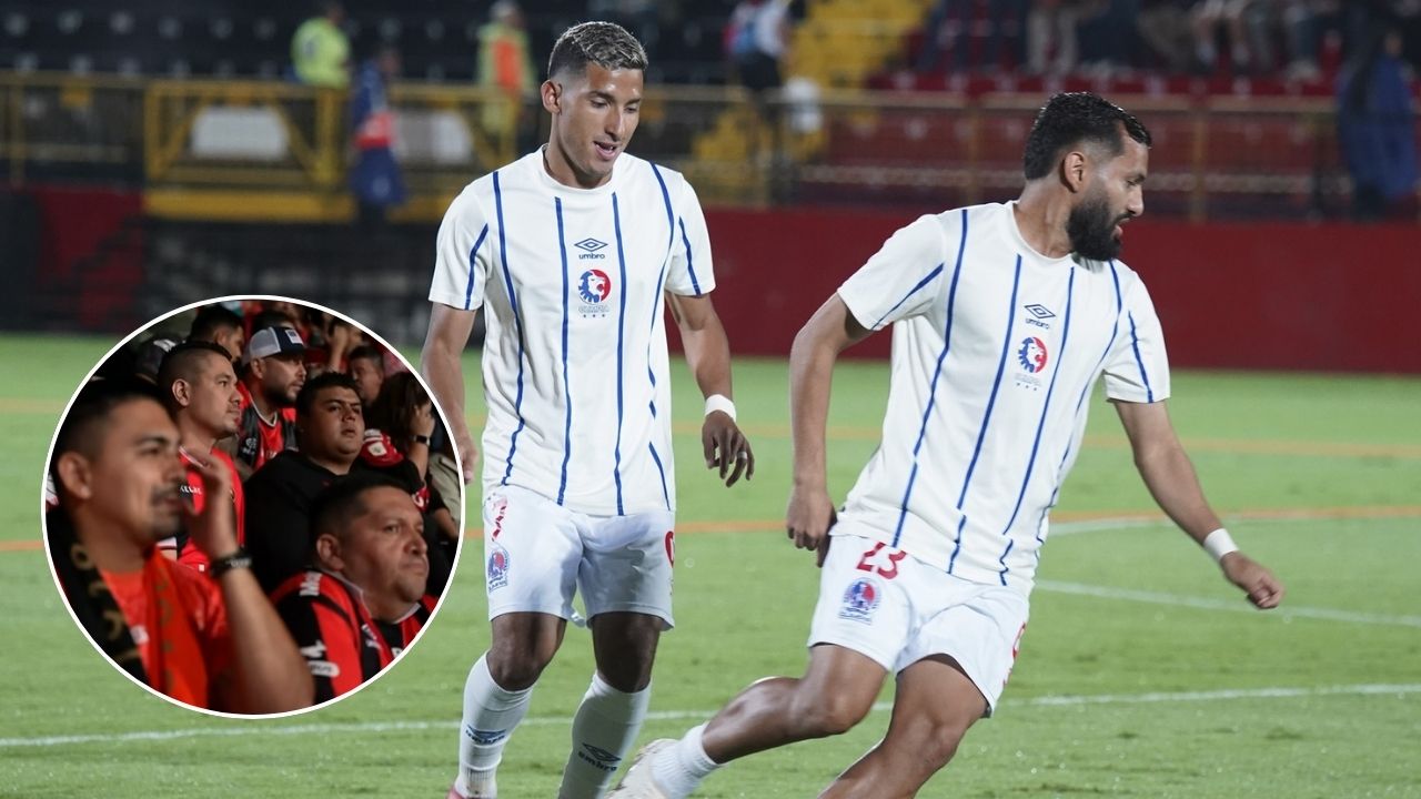 Afición de Alajuelense se rinde ante futbolista de Olimpia