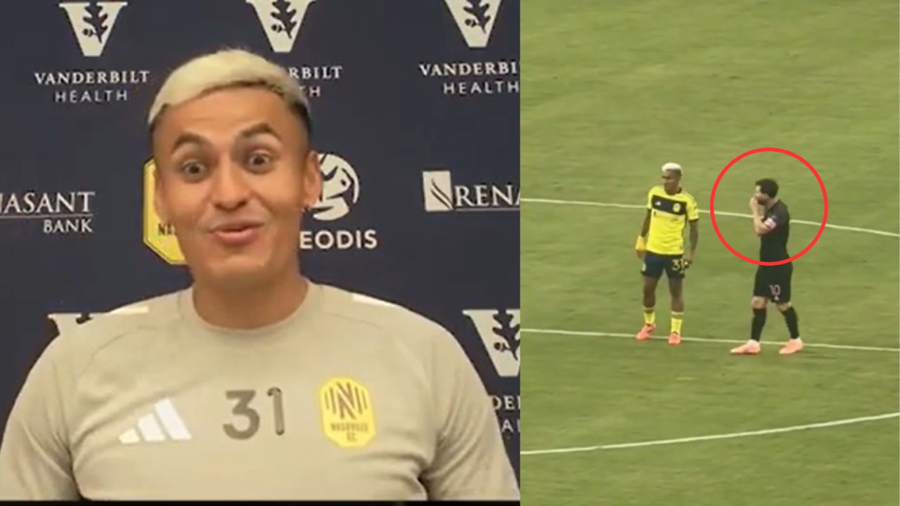Andy Najar confiesa que lo platicó con Messi en pleno partido de la MLS