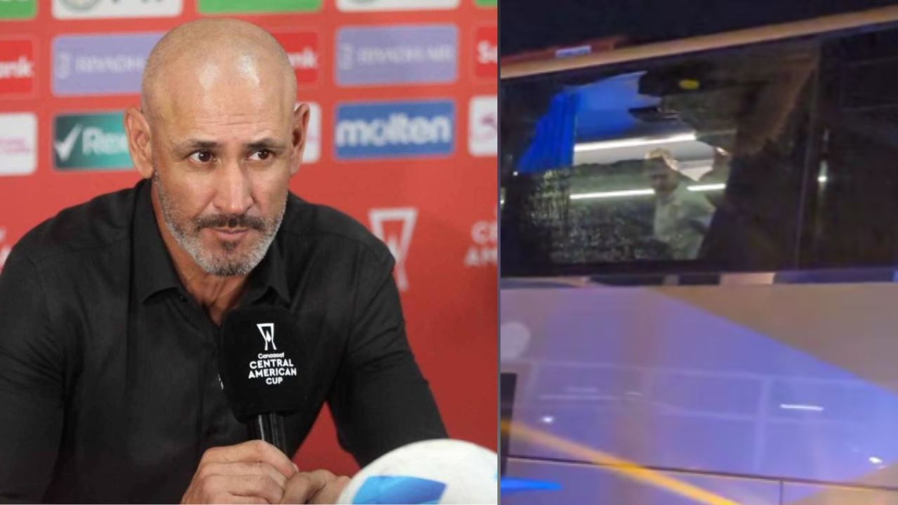 Eduardo Espinel se pronuncia tras el ataque que recibió el bus de Olimpia en Alajuela