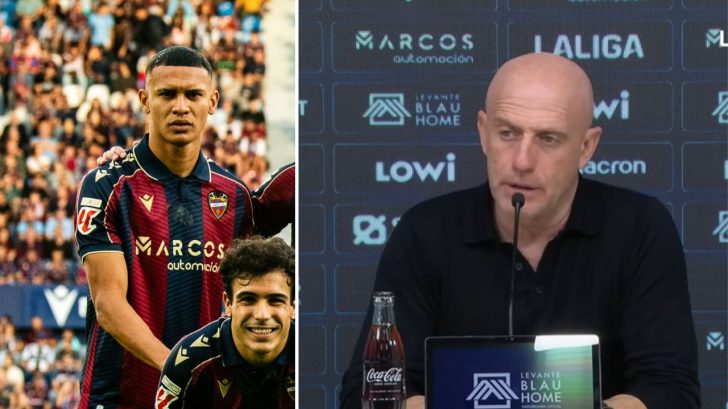 Técnico del Levante desvela la realidad del estado físico de Kervin Arriaga