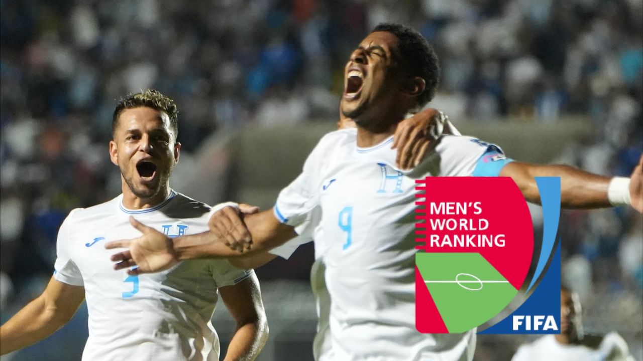 Adelantan el lugar de Honduras en el nuevo ranking FIFA  de octubre
