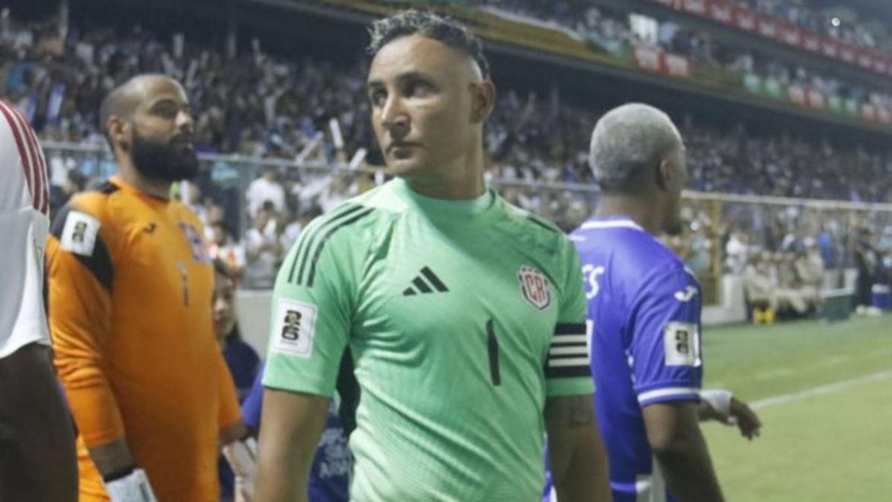 La preocupante imagen de Keylor Navas a su salida del estadio Morazán