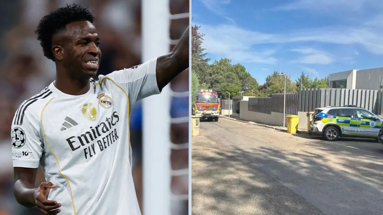 Se incendia la casa del jugador del Real Madrid Vinícius por un fallo eléctrico
