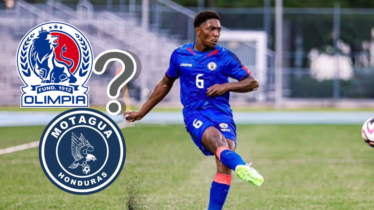 Jugador de Haití sorprende al elegir entre Olimpia y Motagua