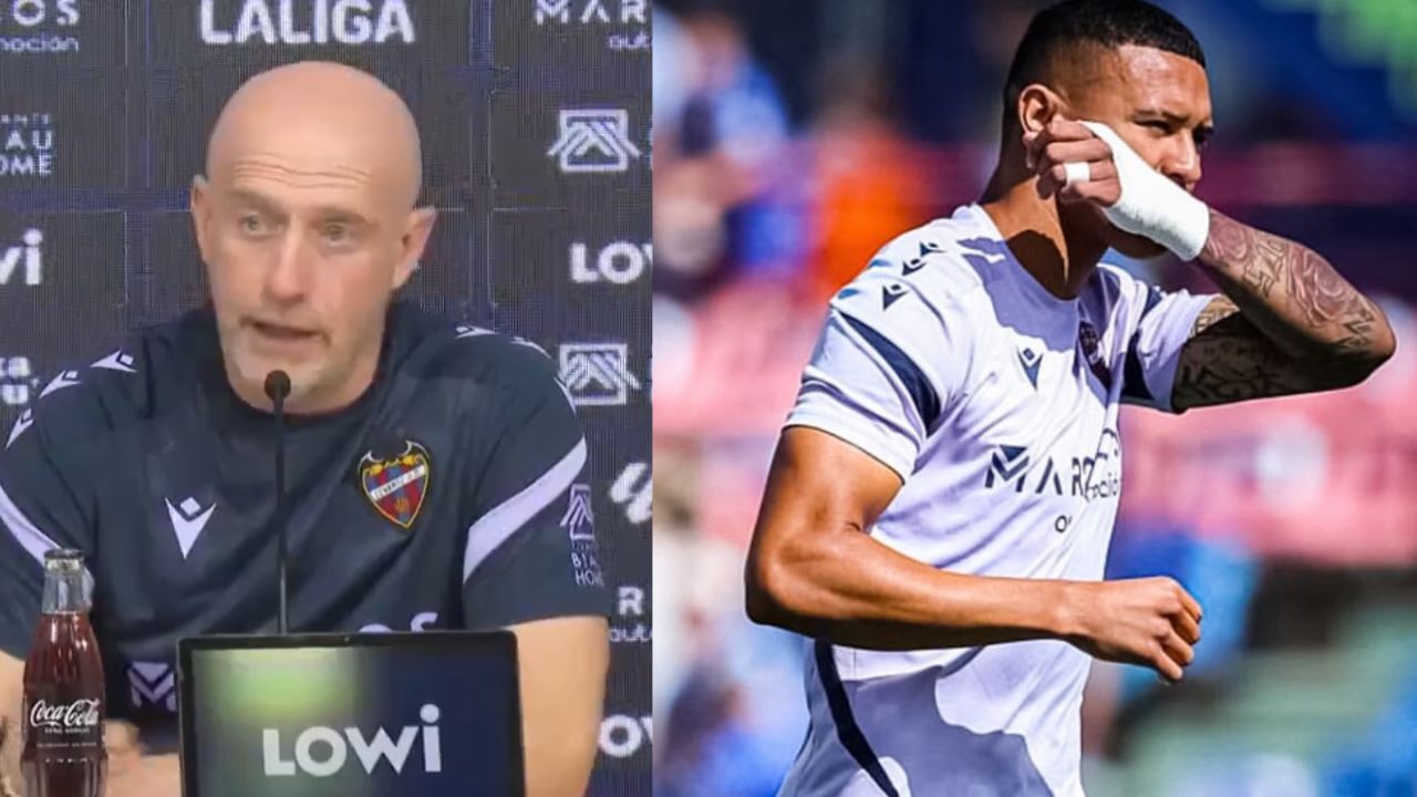 Técnico del Levante descarga su preocupación con Kervin Arriaga tras la fecha FIFA