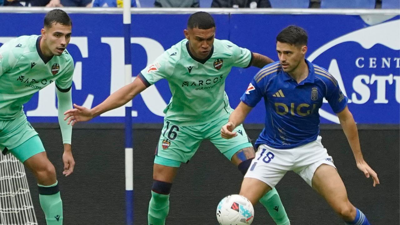 LaLiga Española destaca a Kervin Arriaga tras partido Levante vs Real Oviedo
