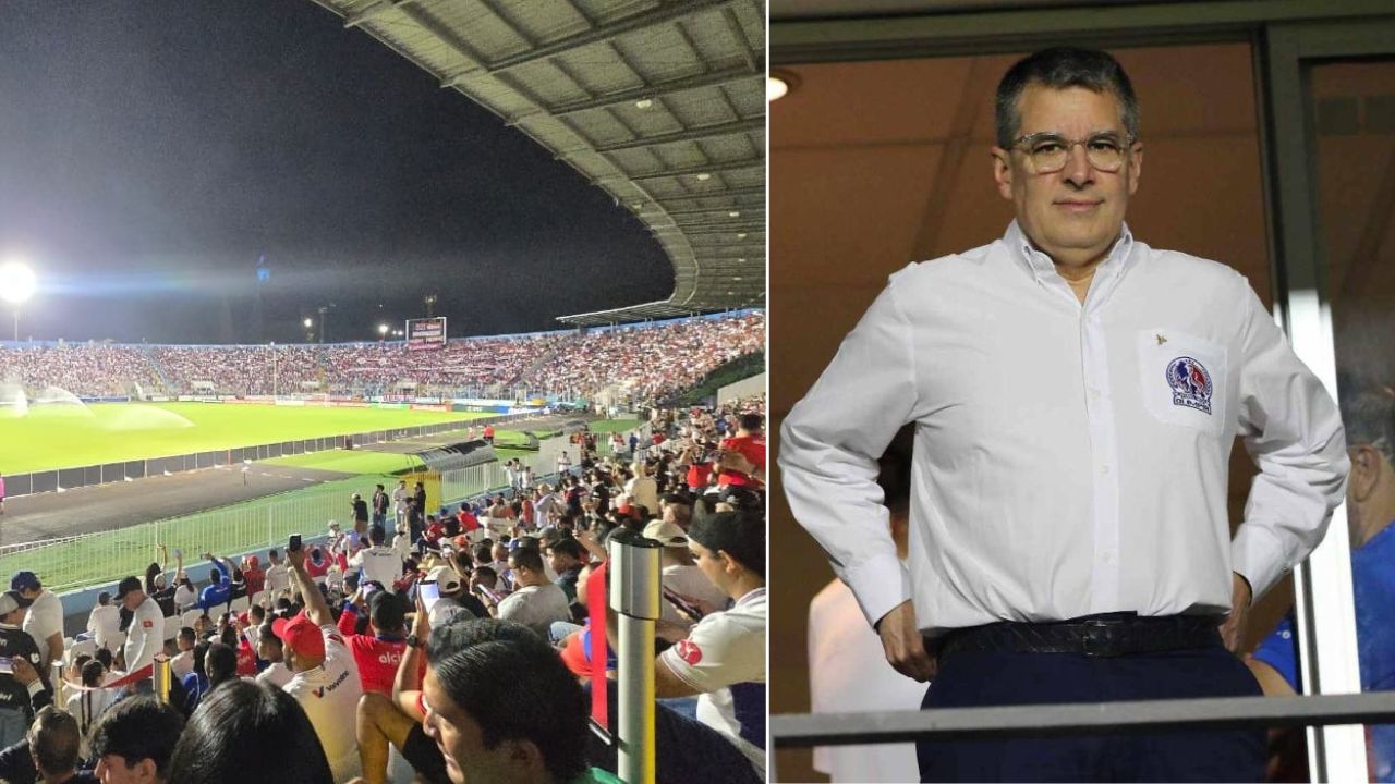 Presidente de Olimpia alucina al ver lleno el estadio Nacional ante Cartaginés y lanza mensaje