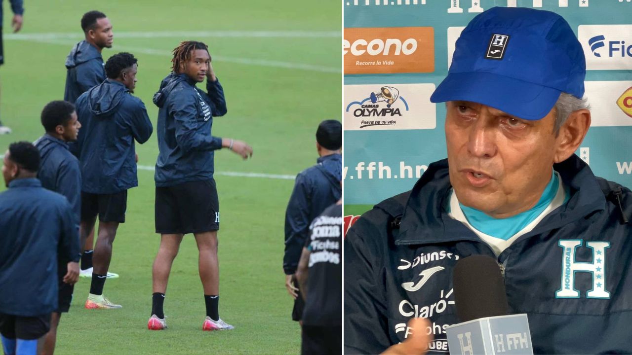 El tremendo regaño de Rueda para los jugadores legionarios en la Selección de Honduras