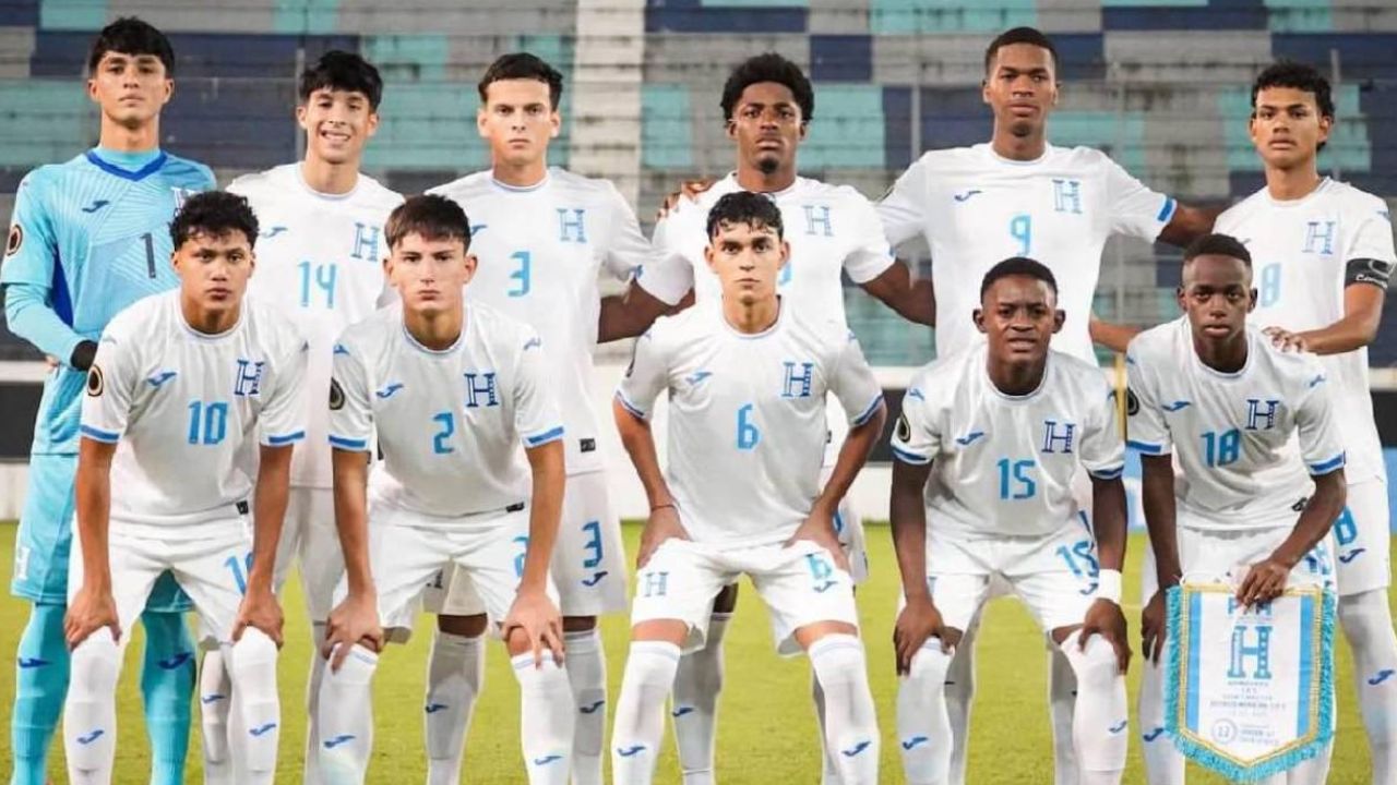 Estos son los rivales de la Selección de Honduras Sub-17 para el Premundial 2026