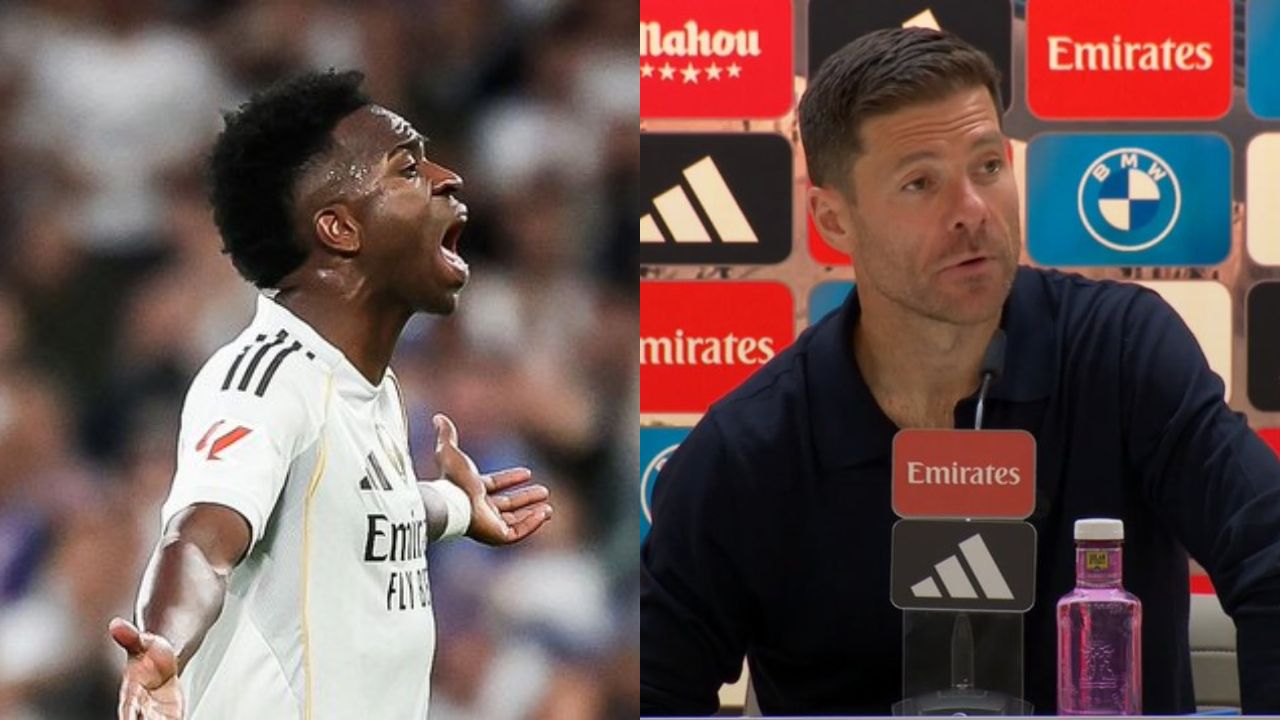 Xabi Alonso se pronuncia sobre el enfado de Vinícius tras ser sustituido en el Clásico