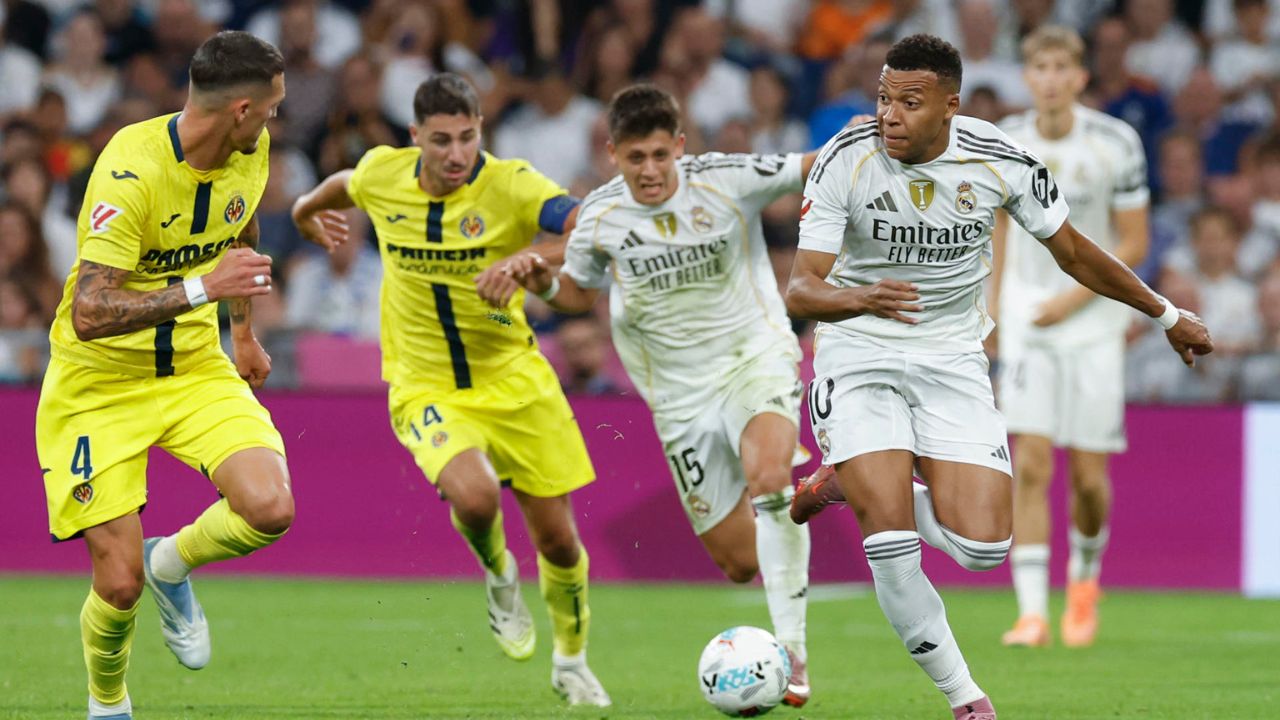 Real Madrid golea al Villarreal y recupera terreno en LaLiga
