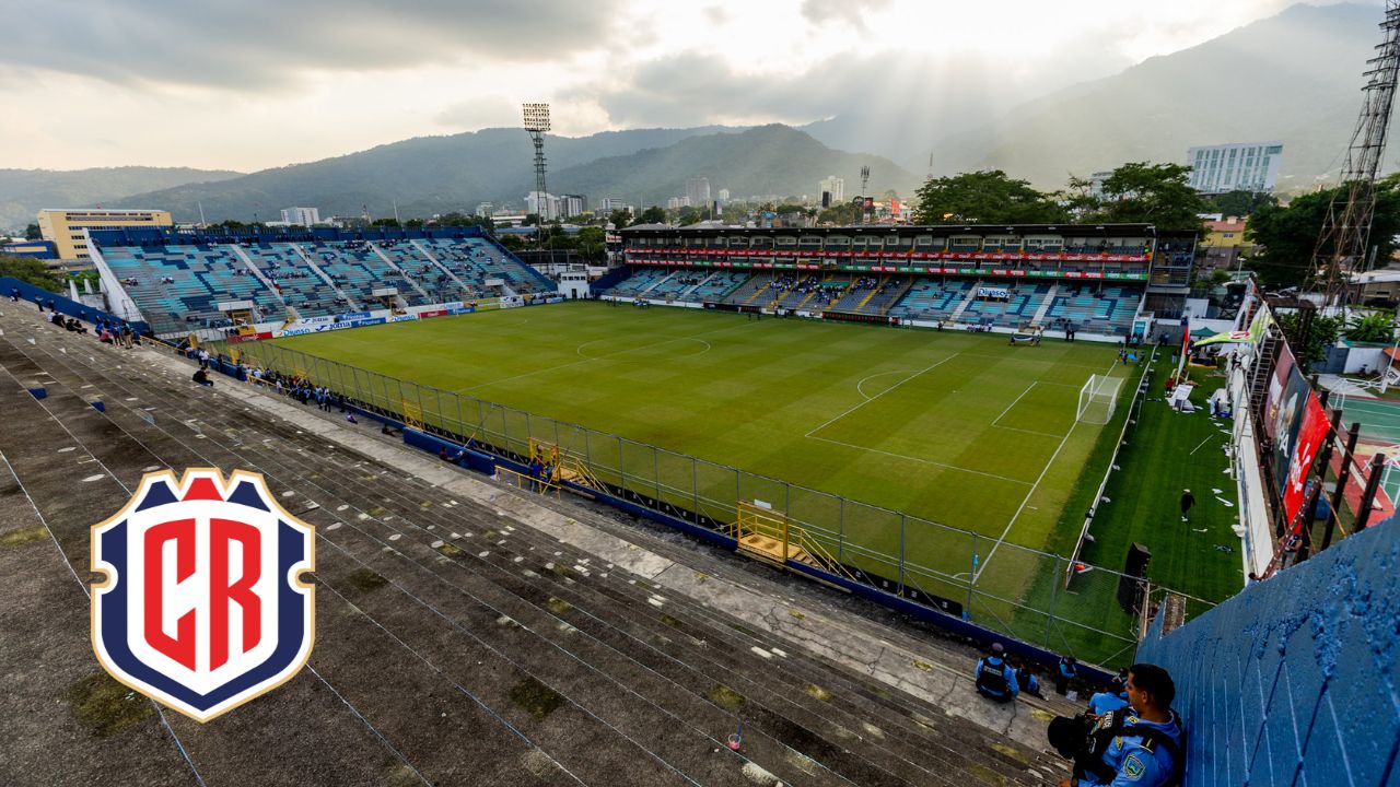 Selección de Costa Rica sufrió inconveniente en su llegada al Estadio Morazán