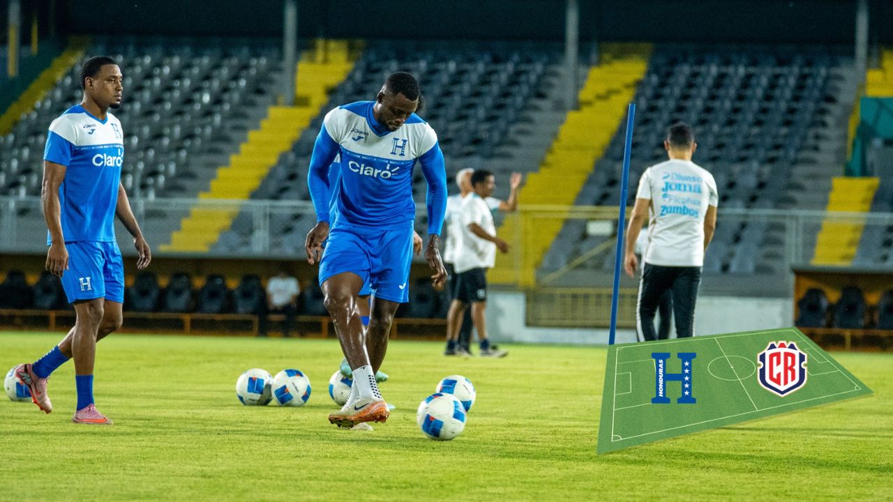 El posible once de la selección de Honduras para su juego vs Costa Rica