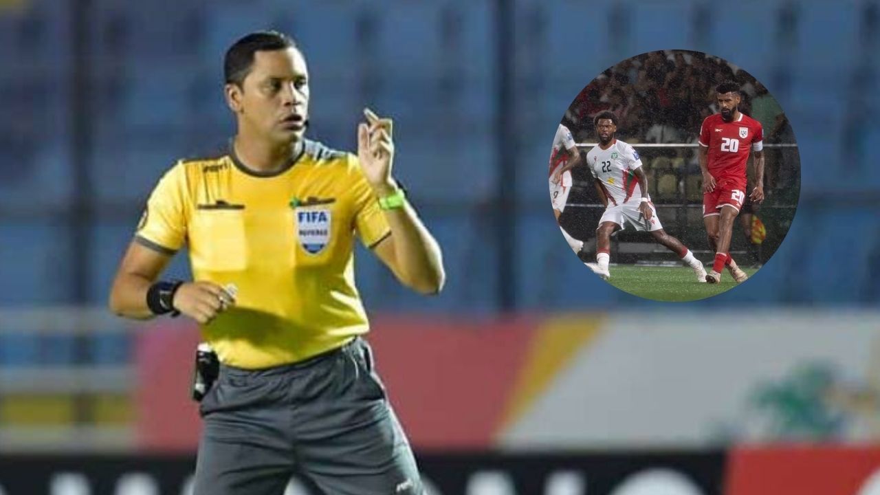 Concacaf designa a Selvin Brown para duelo Panamá vs Surinam por Eliminatorias
