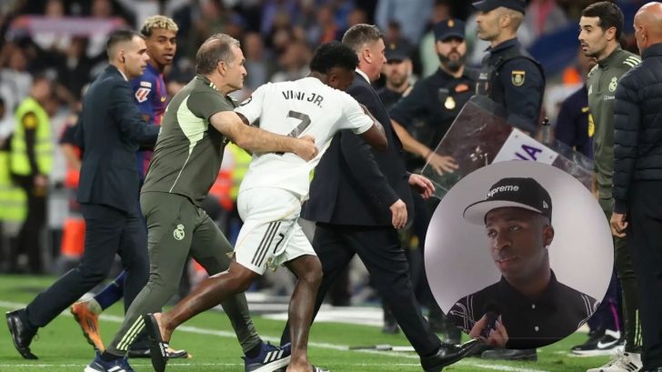 Vinicius Junior se pronuncia tras pelea en Clásico ante Barcelona