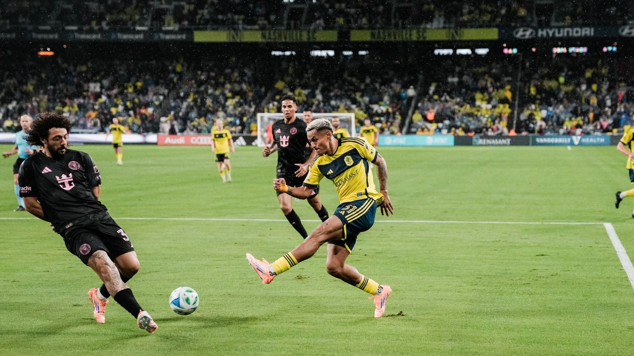 Andy Najar y el Nashville le ganan al Inter Miami en los playoffs de la MLS