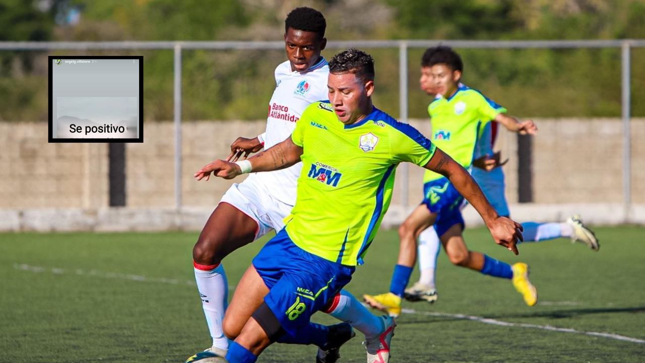 Ángel Villatoro reacciona tras ser separado por el Olancho FC en pleno torneo