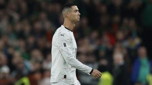 El problema que afrontará Cristiano Ronaldo por su expulsión ante Irlanda