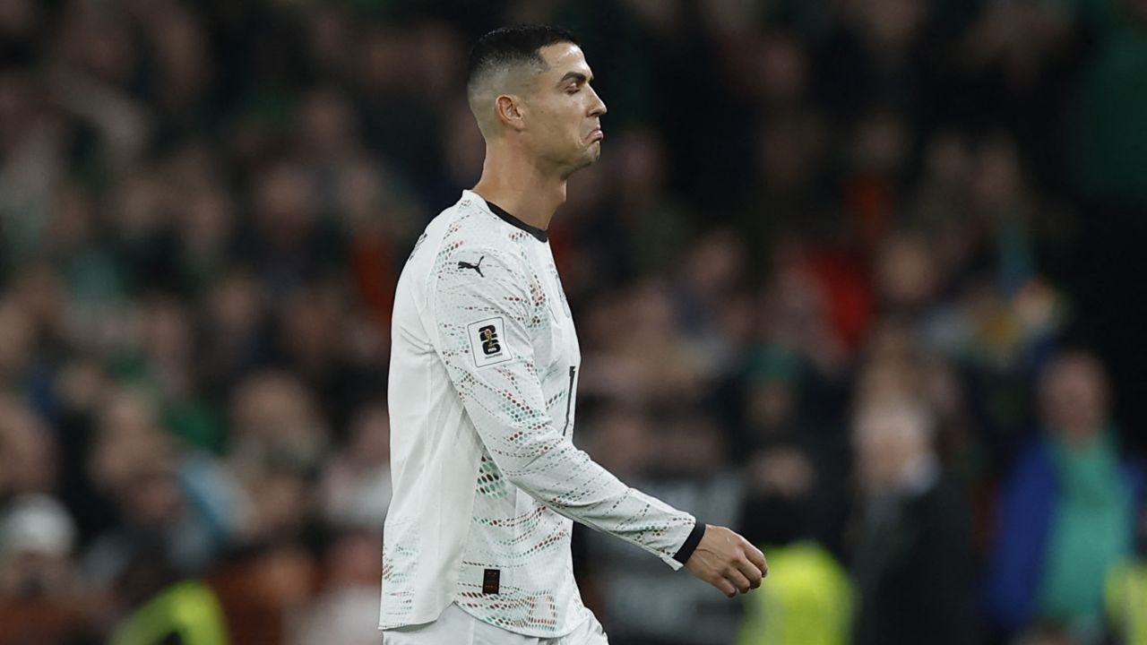 El problema que afrontará Cristiano Ronaldo por su expulsión ante Irlanda